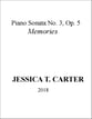 Piano Sonata No. 3, Op. 5 piano sheet music cover